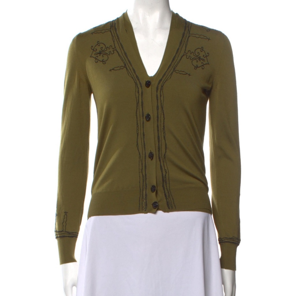 Yves Saint Laurent Rive Gauche cardigan 2piece set